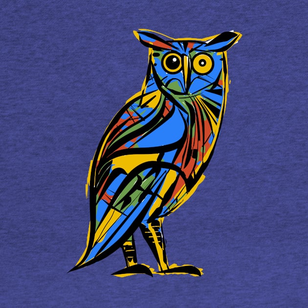 owl doodle by kharmazero